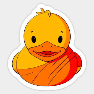 Buddha Rubber Duck Sticker